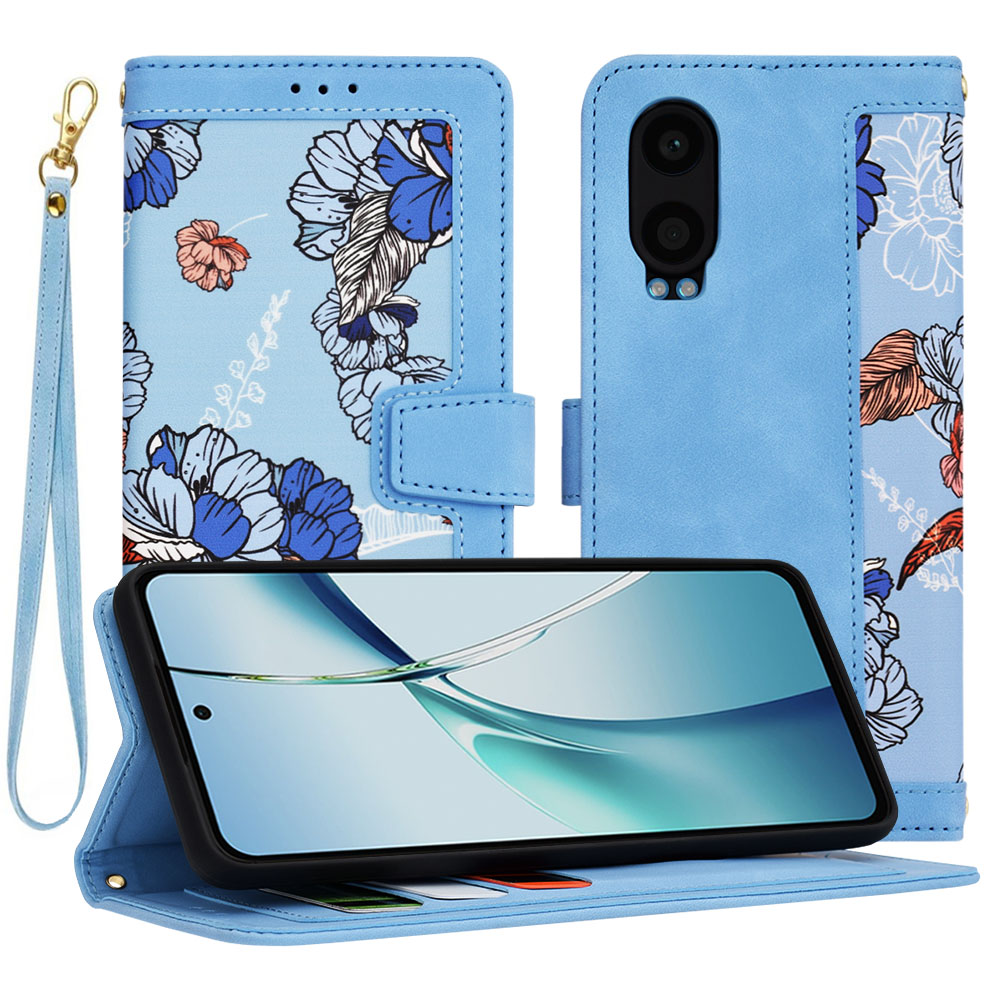 Techsuit – FlipCraft puzdro na OnePlus Nord CE4 Lite – Vibrant Blue KF2333093