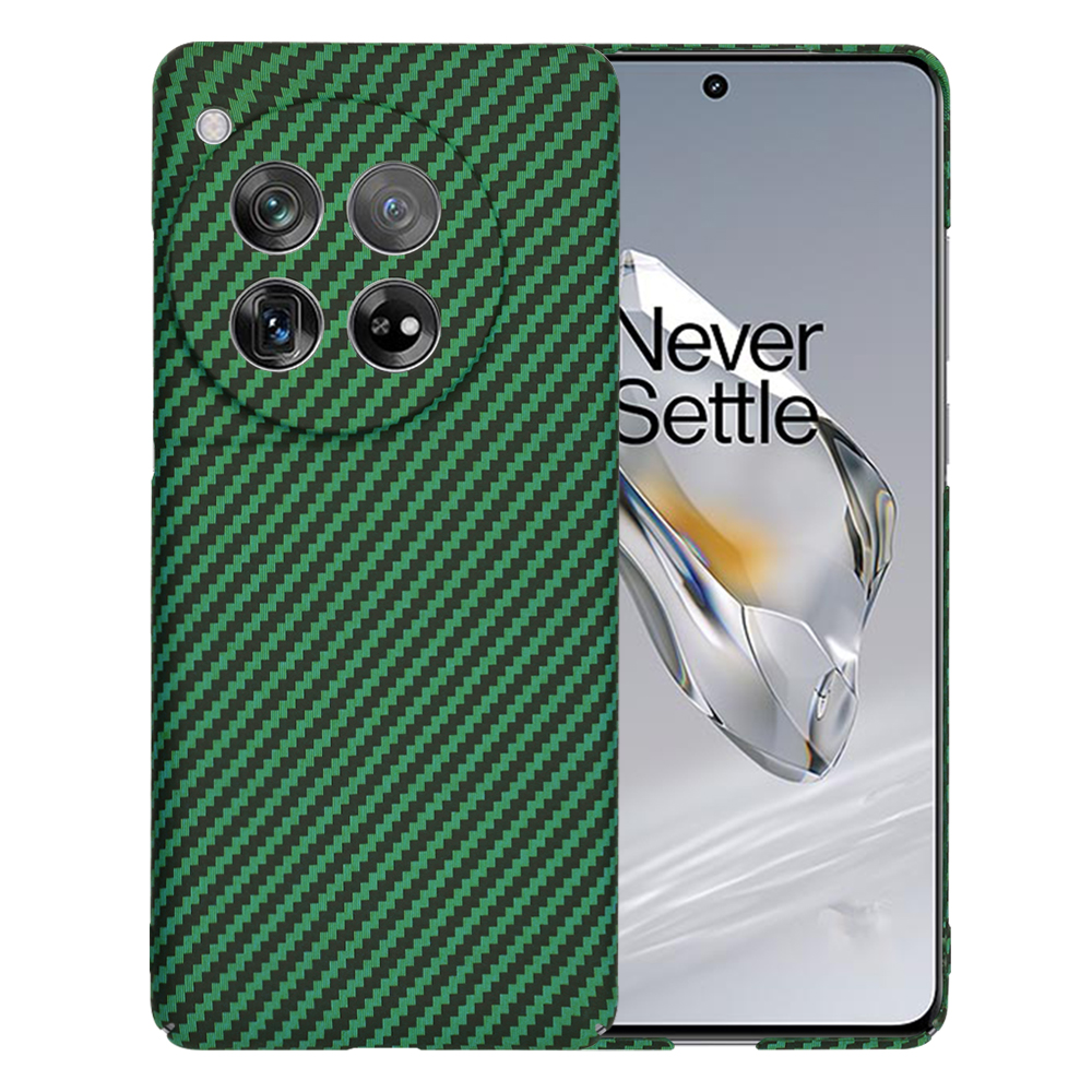 Techsuit – Carbonite FiberShell puzdro na OnePlus 12 – zelené KF2333844
