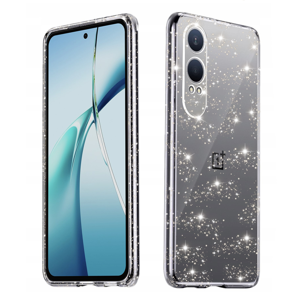 Techsuit – SparkleSkin Series puzdro na OnePlus Nord CE4 Lite – číre KF2334976