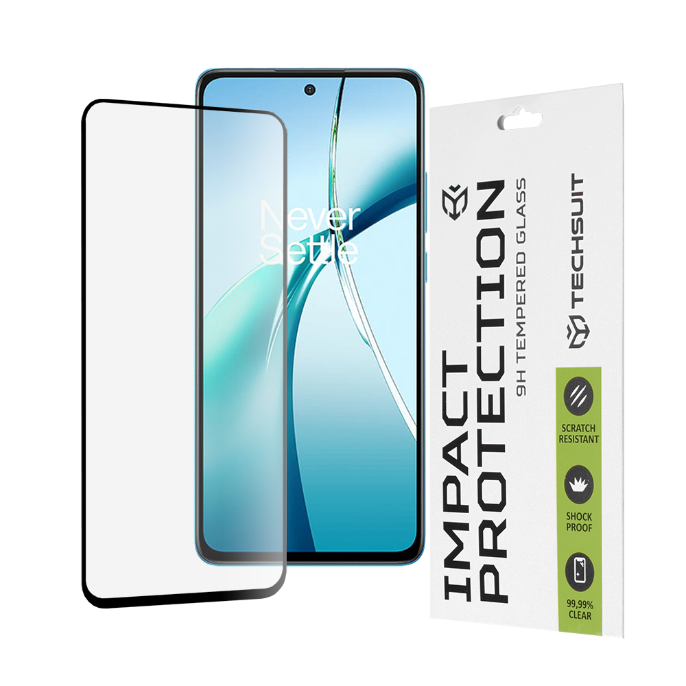 Techsuit – 111D Full Cover tvrdené sklo s celoplošným lepením na OnePlus Nord CE4 Lite – čierne KF2334981