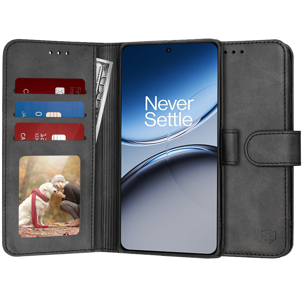 Techsuit – Diary Book puzdro na OnePlus Nord 4 – čierne KF2336521