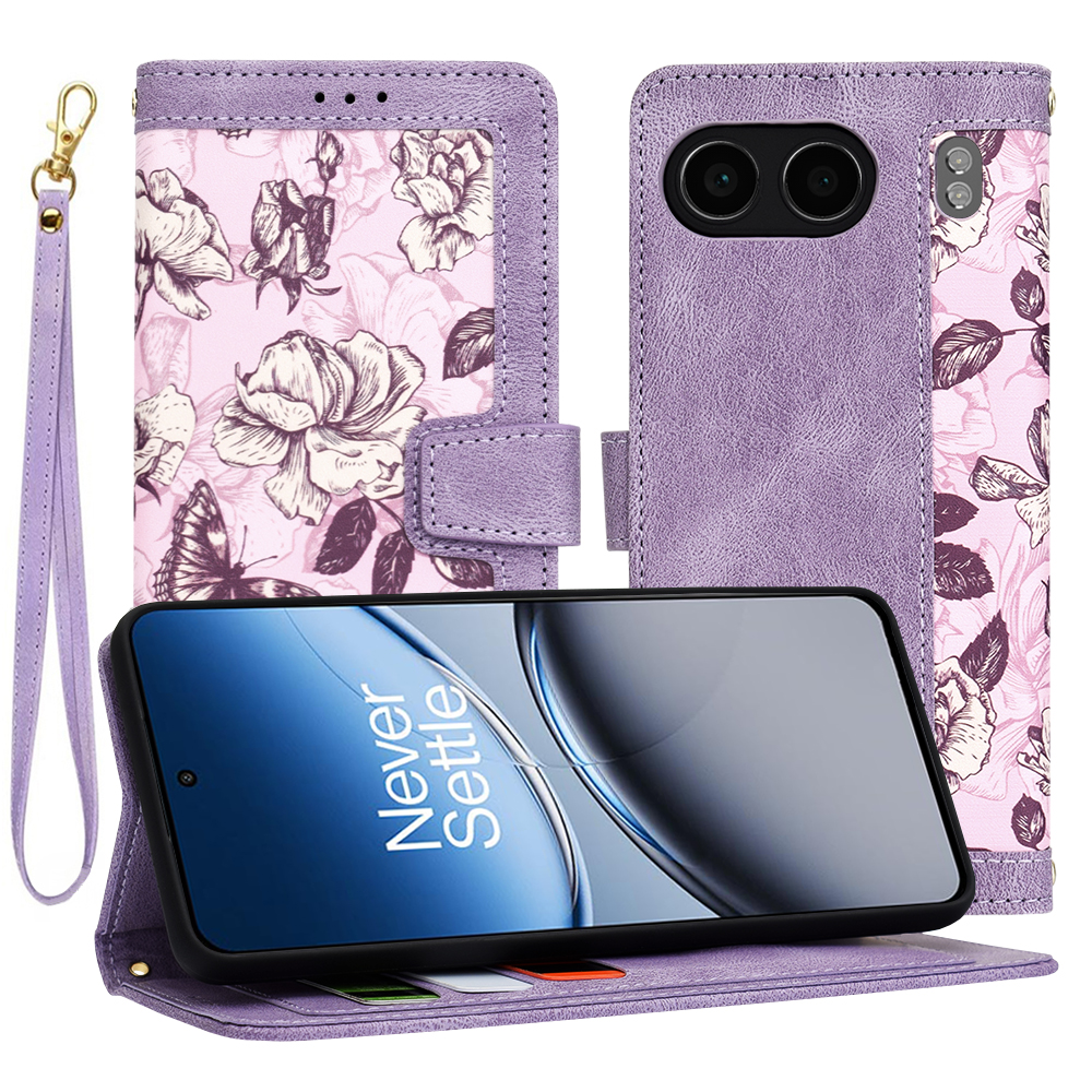 Techsuit – FlipCraft puzdro na OnePlus Nord 4 – Mysterious Purple KF2336527