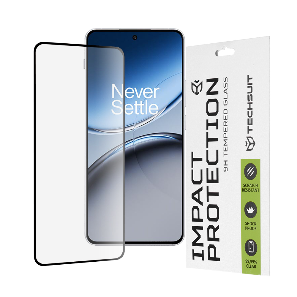 Techsuit – 111D Full Cover tvrdené sklo s celoplošným lepením na OnePlus Nord 4 – čierne KF2336956