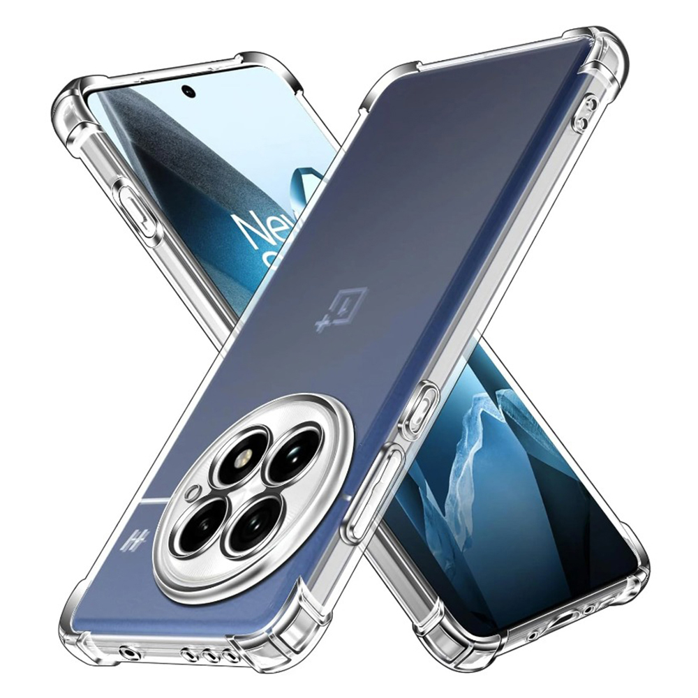 Techsuit – Shockproof Clear Silicone puzdro na OnePlus 13 – číre KF2343264