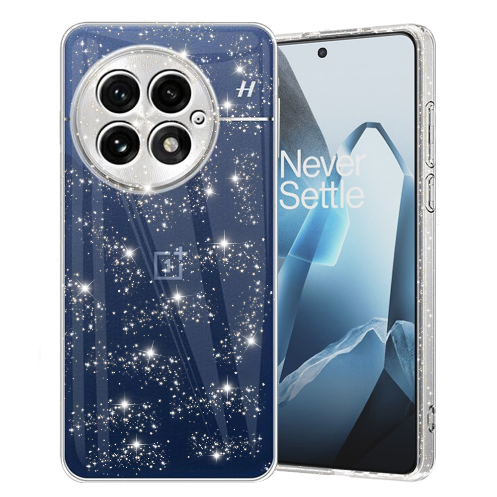 Techsuit – SparkleSkin Series puzdro na OnePlus 13 – číre KF2343263