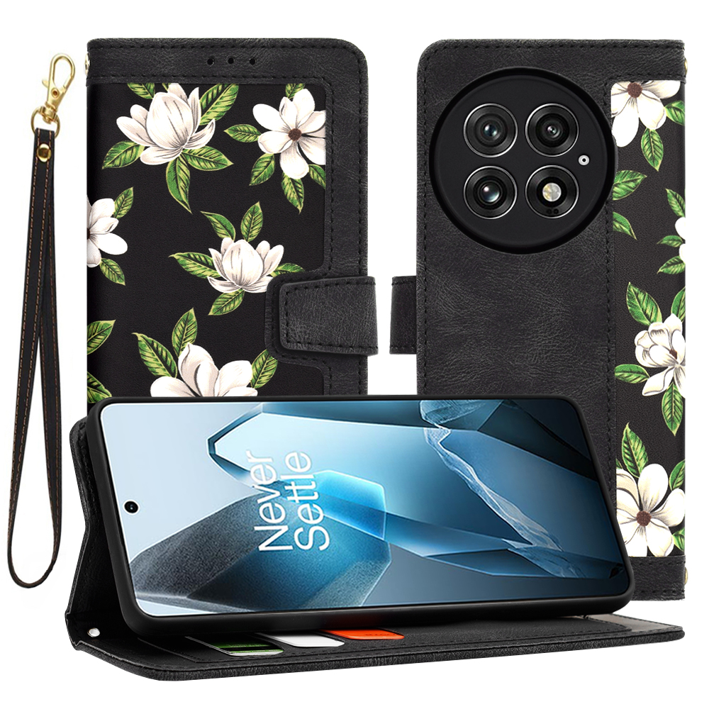 Techsuit – FlipCraft puzdro na OnePlus 13 – Flowers of the Dawn KF2342024