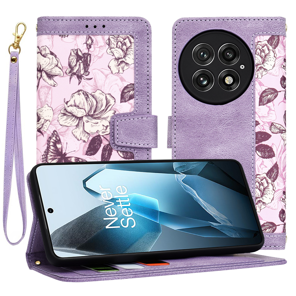 Techsuit – FlipCraft puzdro na OnePlus 13 – Mysterious Purple KF2342027