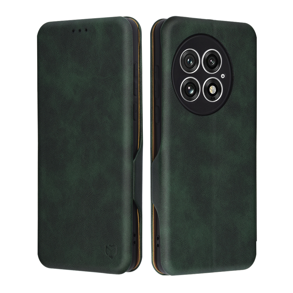 Techsuit – Safe Wallet Plus puzdro na OnePlus 13 – zelené KF2342003