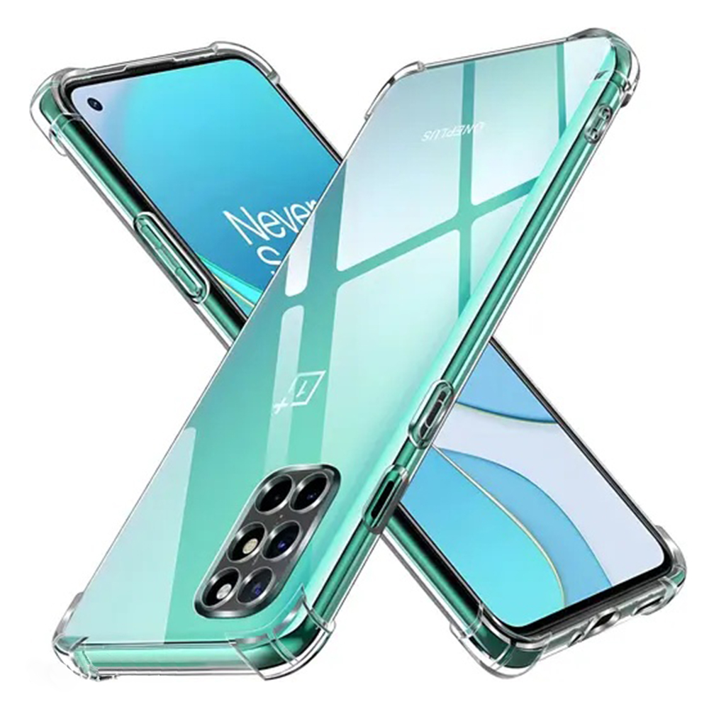 Techsuit – Shockproof Clear Silicone puzdro na OnePlus 8T – číre KF2344924