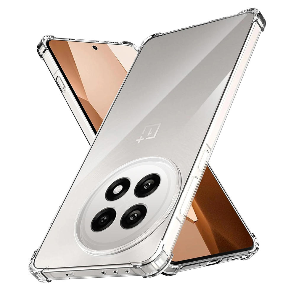 Techsuit – Shockproof Clear Silicone puzdro na OnePlus 13R – číre KF2345561