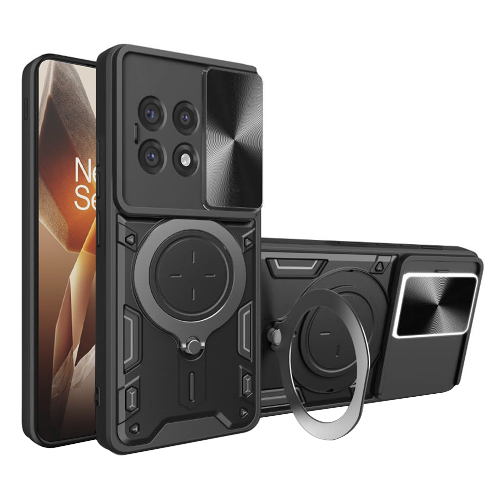 Techsuit – CamGuard Pro puzdro na OnePlus 13R – čierne KF2345565