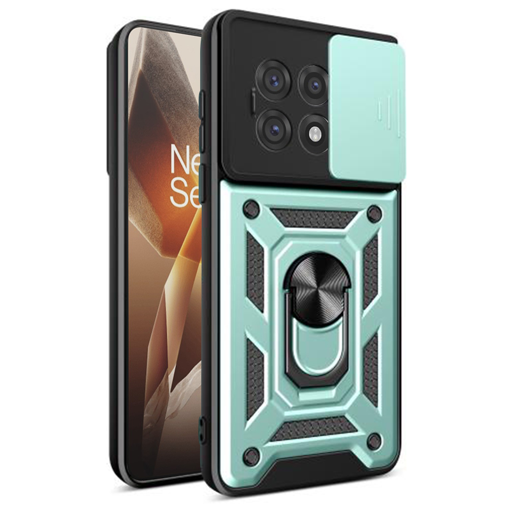 Techsuit – CamShield Series puzdro na OnePlus 13R – zelené KF2346150