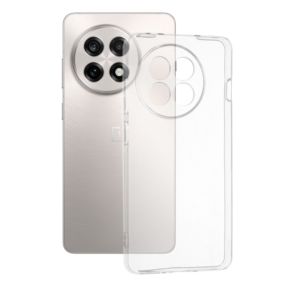 Techsuit – Clear Silicone puzdro na OnePlus 13R – transparentné KF2346146