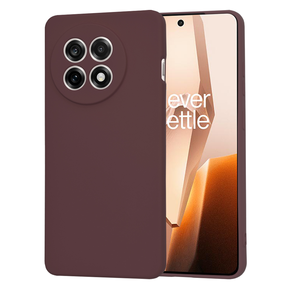 Techsuit – SoftFlex puzdro na OnePlus 13R – slivkovo červené KF2346159