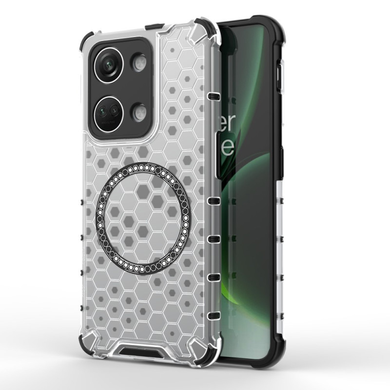 Techsuit – HoneyComb Shield MagSafe puzdro na OnePlus Nord 3 – biele KF2348283
