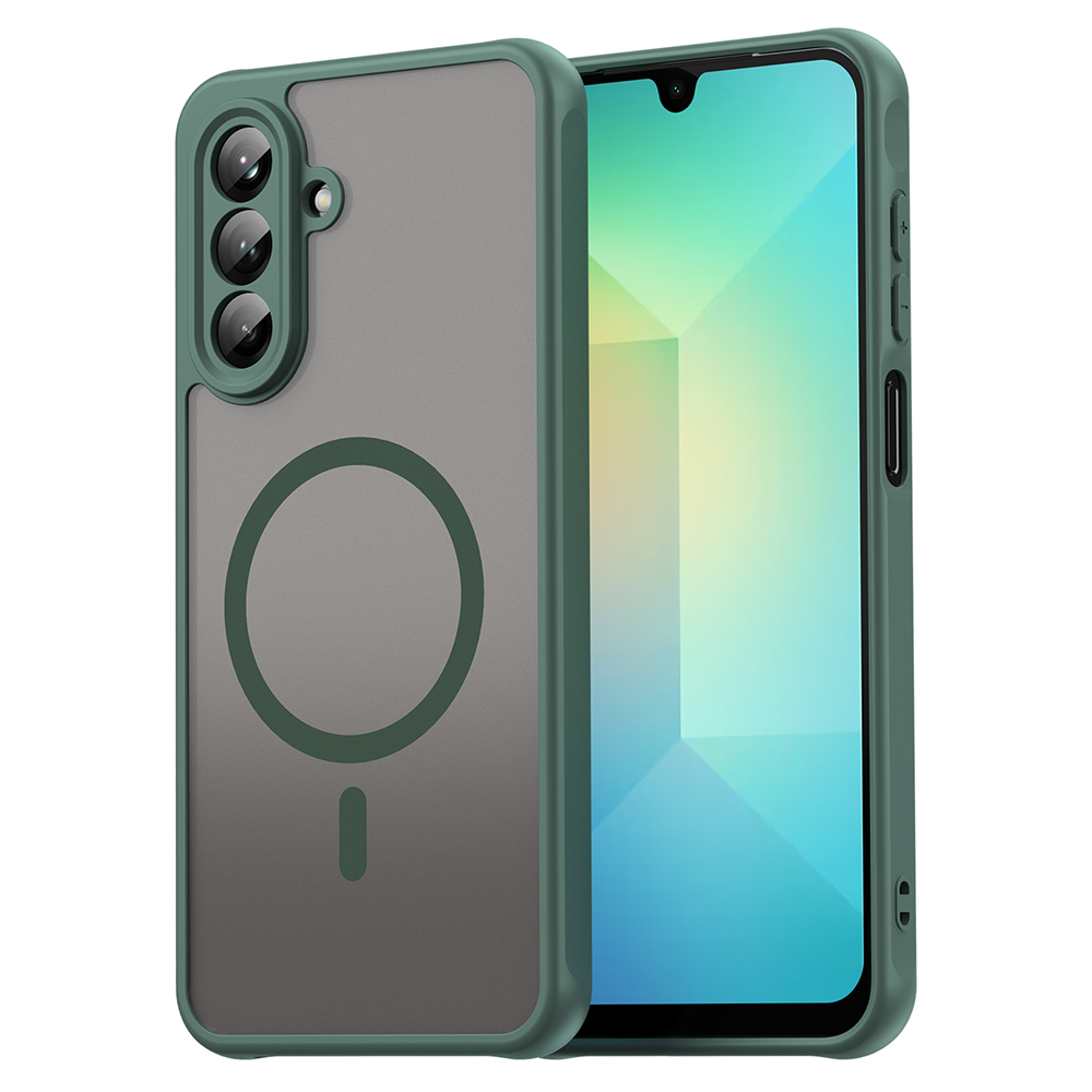 Techsuit – HaloFrost II MagSafe ochranný kryt na Samsung Galaxy A26 5G – zelený KF2351054