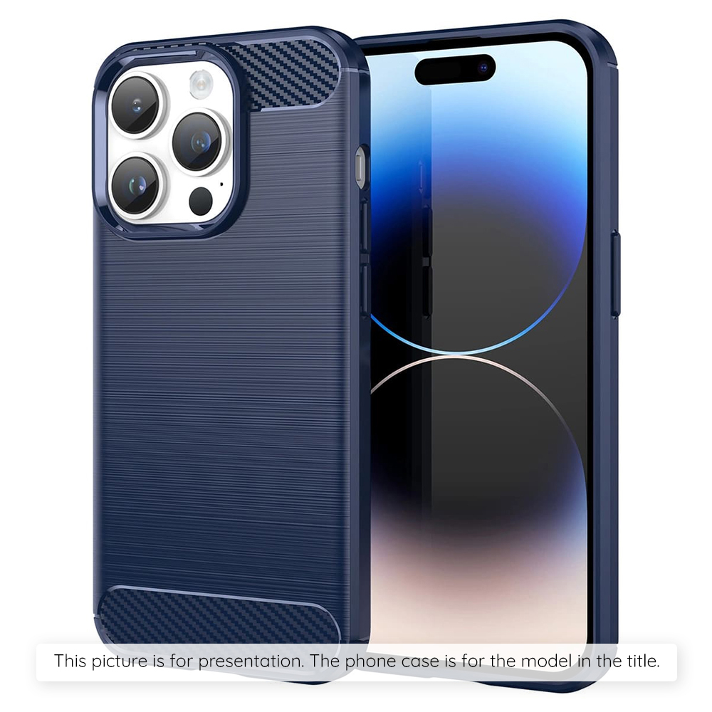 Techsuit - Carbon Silicone - iPhone 17 Air - Blue KF2348719