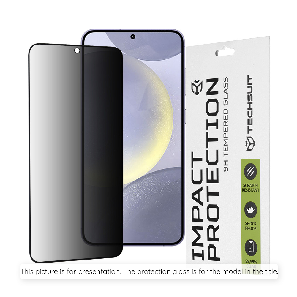 Techsuit - 111D Privacy Full Glue - iPhone 17 - Black KF2348988