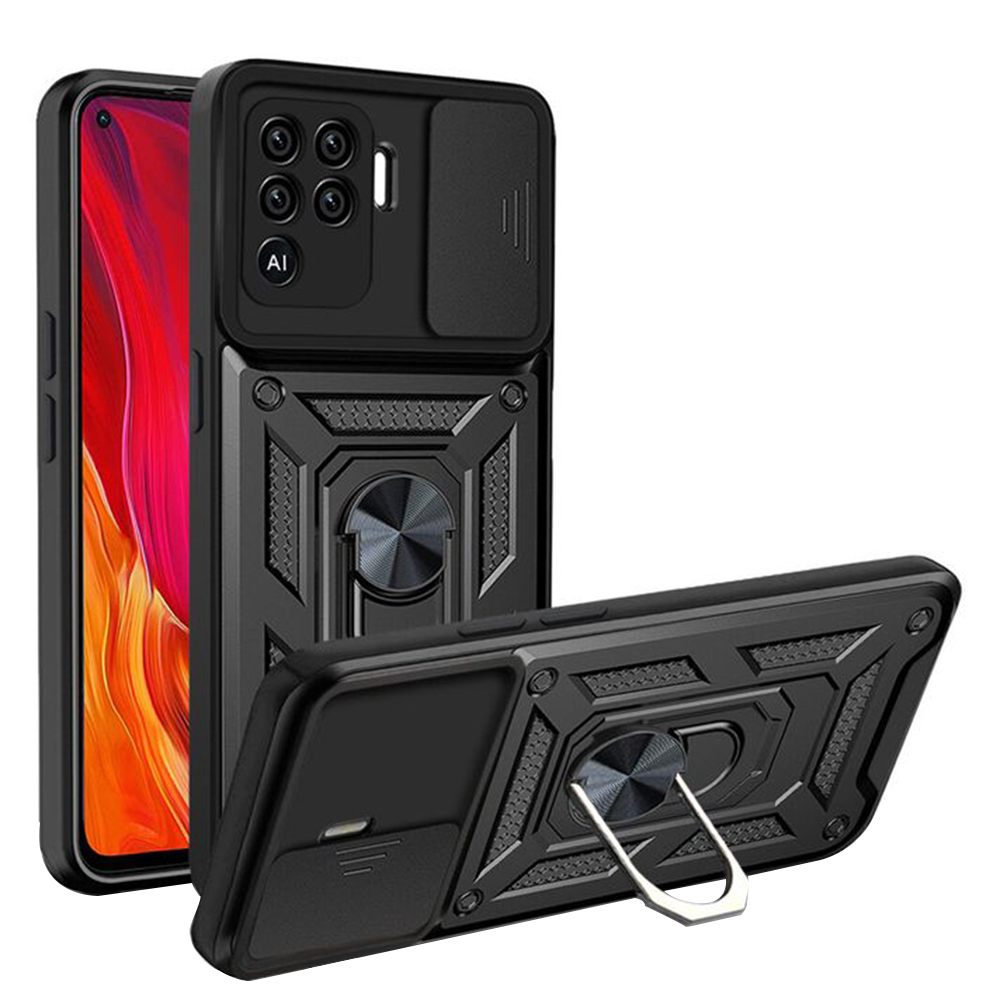 Techsuit - CamShield Series - Oppo A94 4G / Reno5 Lite - Black KF2313038