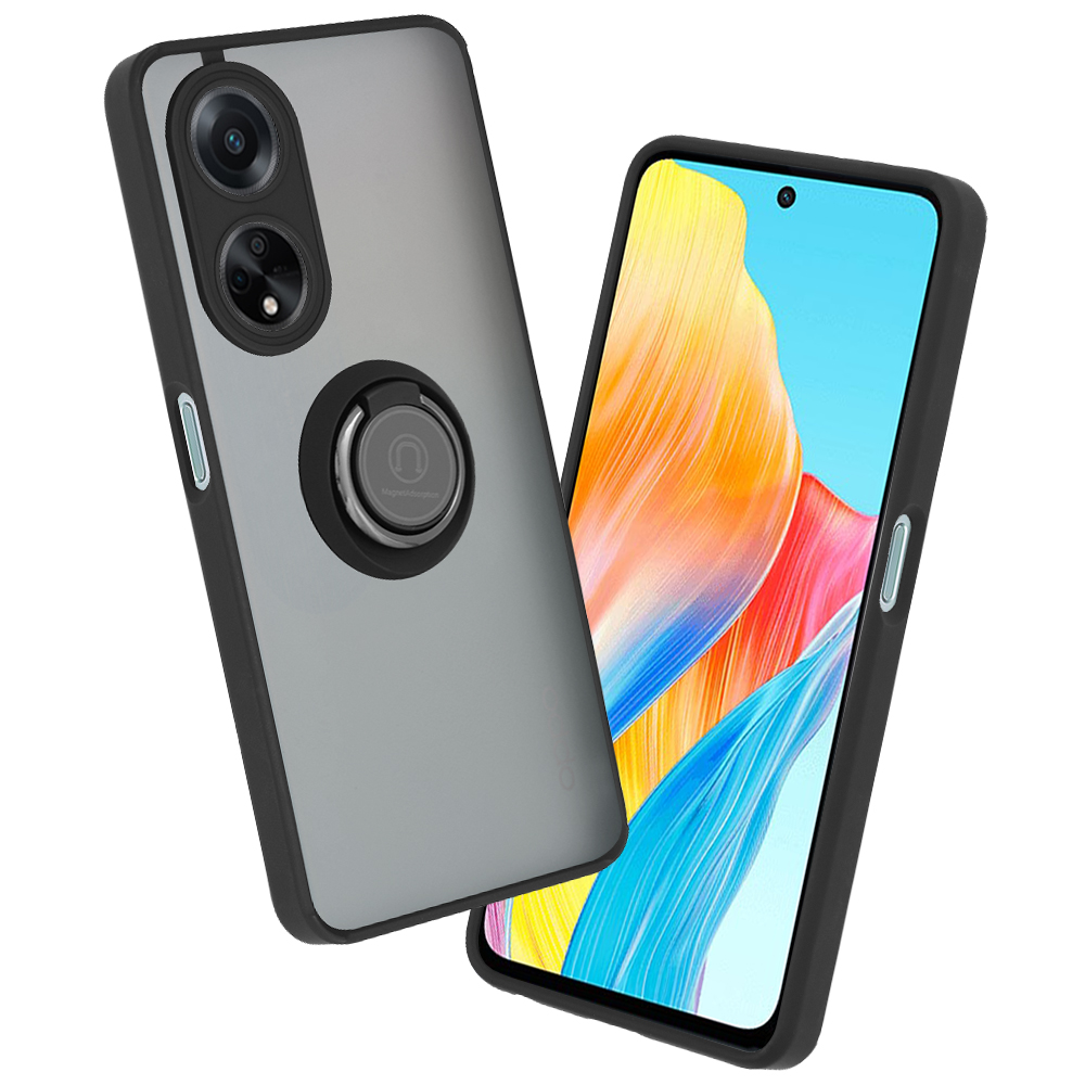 Techsuit - Glinth - Oppo A98 5G - Black KF2314624