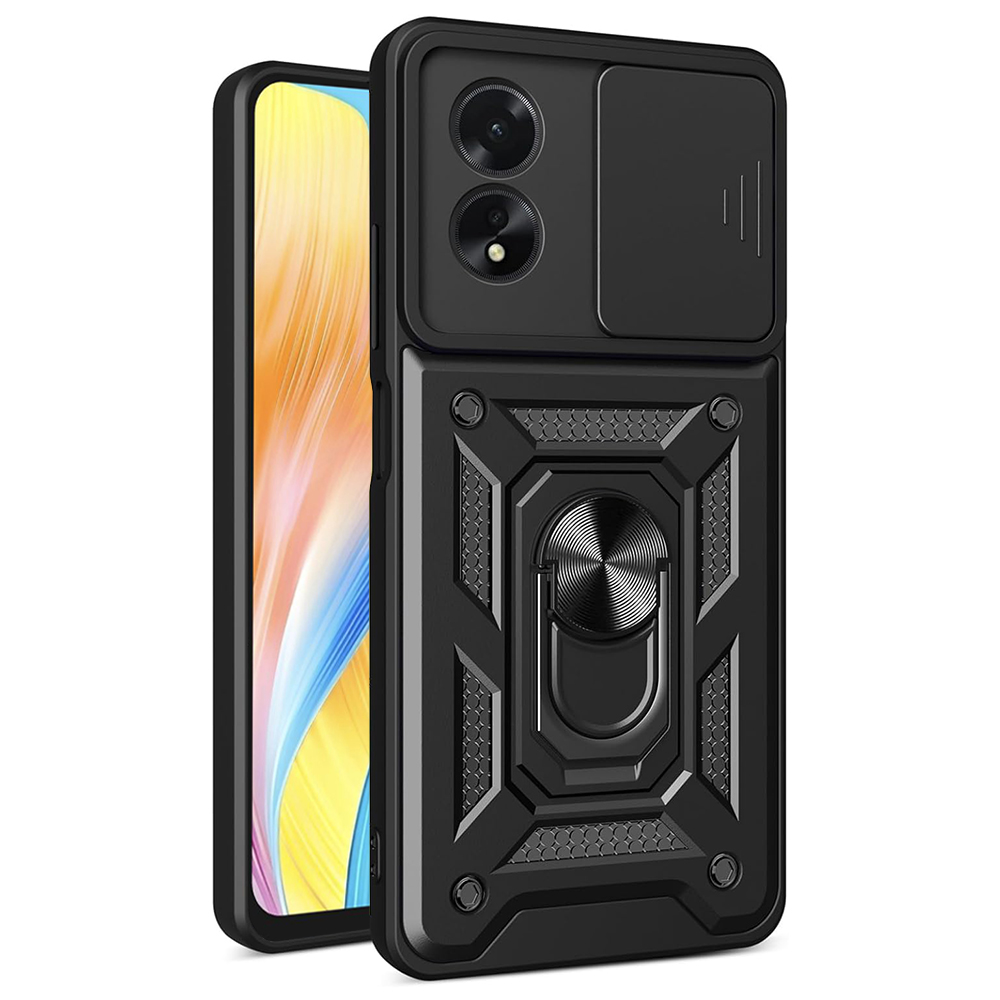 Techsuit - CamShield Series - Oppo A38 / A18 - Black KF2314820