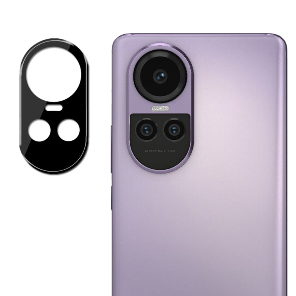 Techsuit - Full Camera Glass - Oppo Reno10 Pro - Black KF2316656