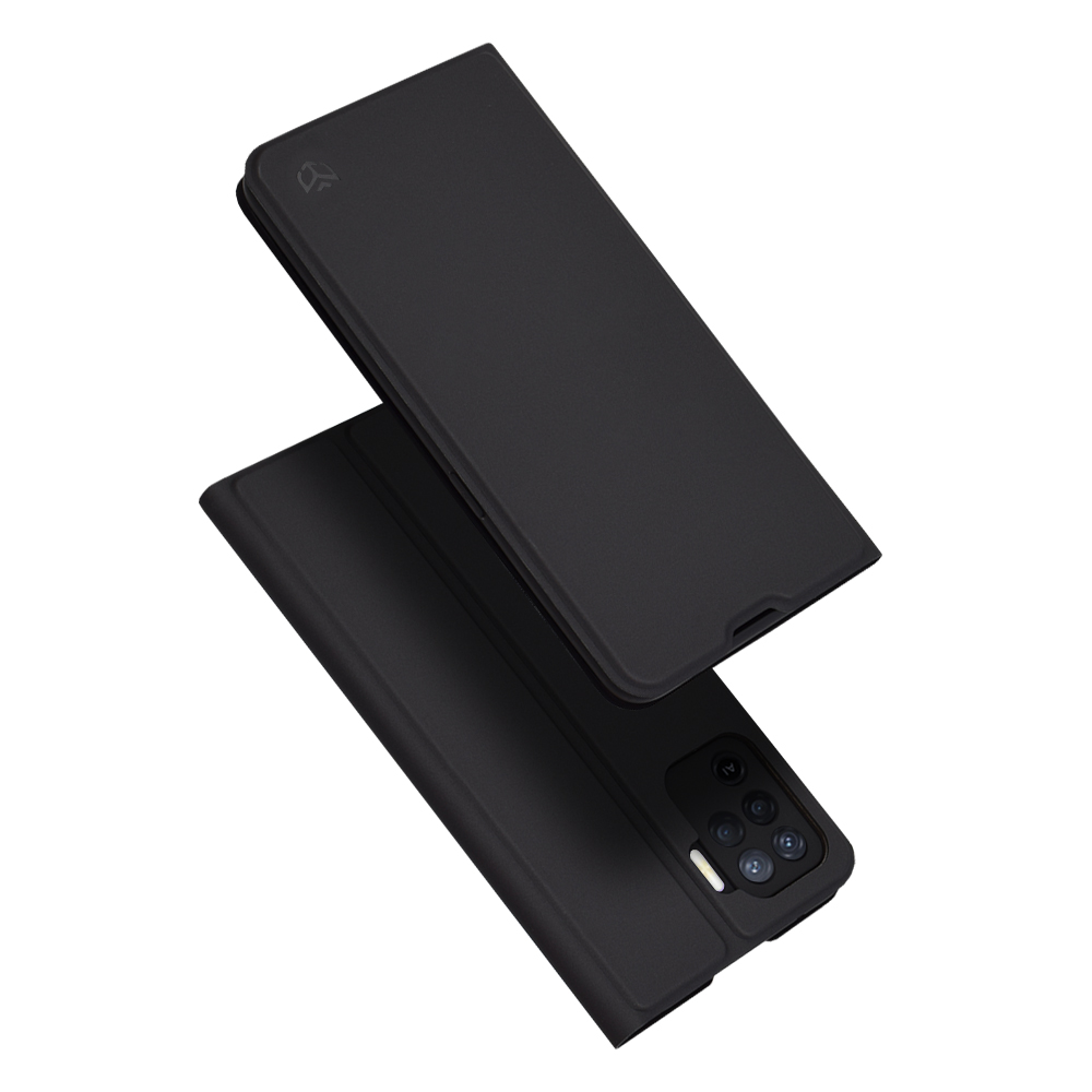 Techsuit - Magskin Book - Oppo Reno5 Lite / Oppo A94 4G - Black KF2322087