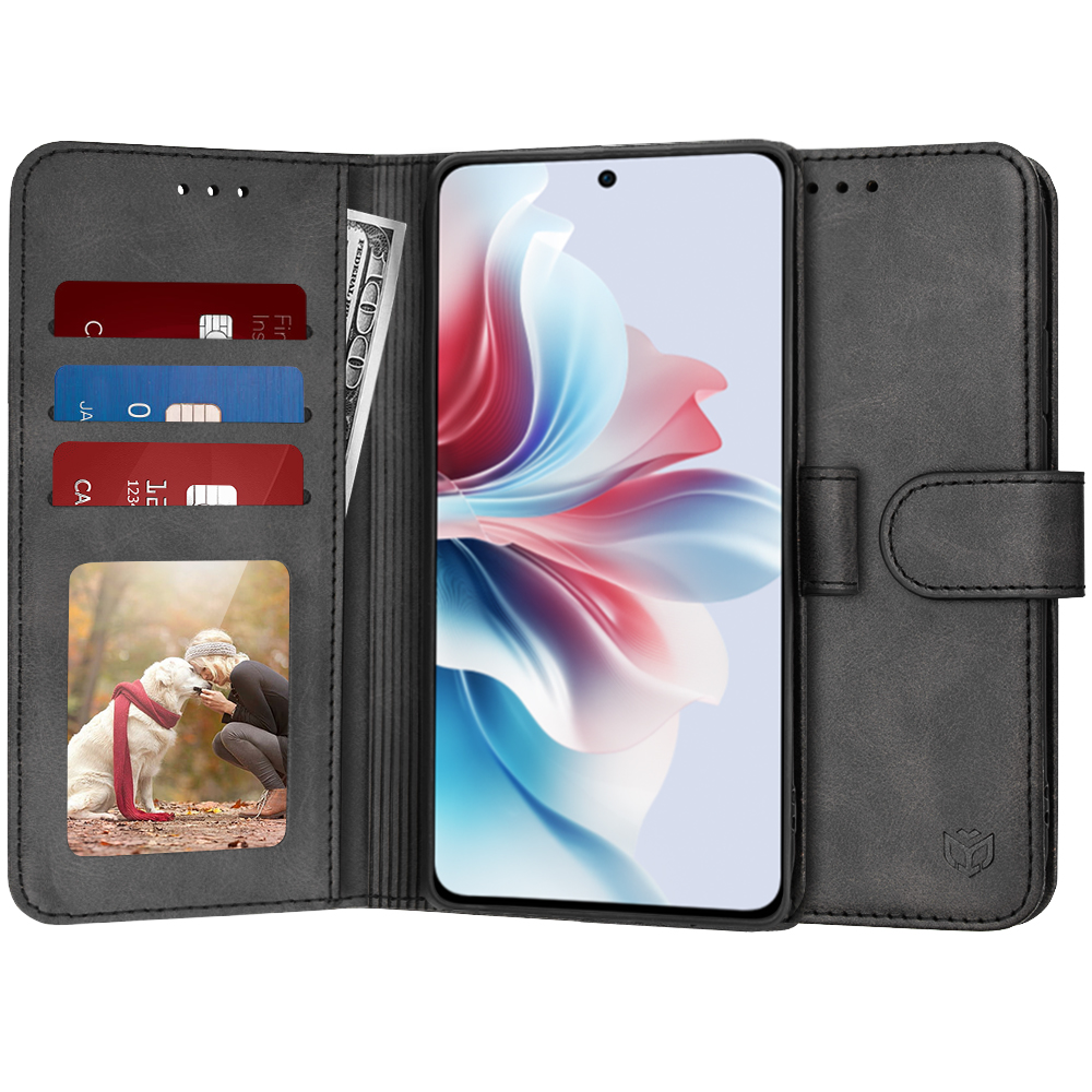 Techsuit - Diary Book - Oppo Reno11 F - Black KF2330700