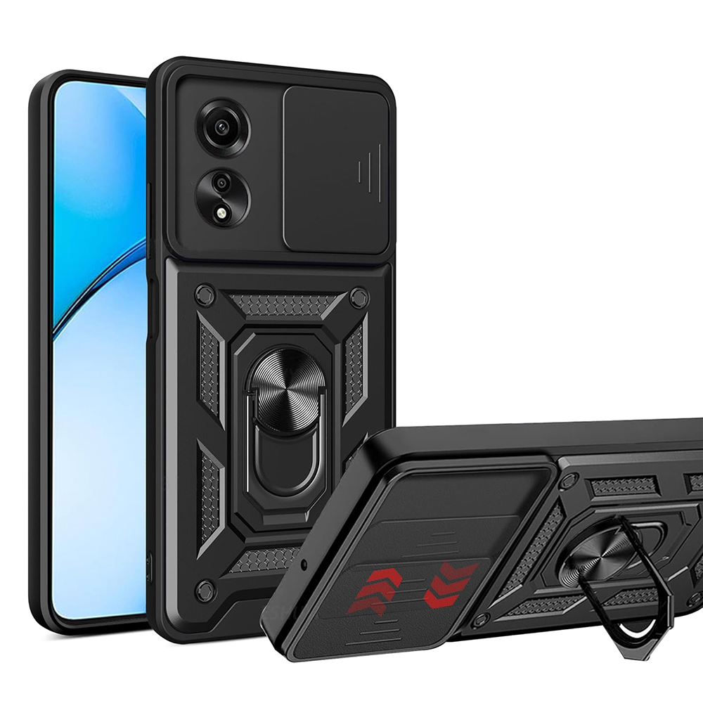 Techsuit - CamShield Series - Oppo A60 4G - Black KF2332076