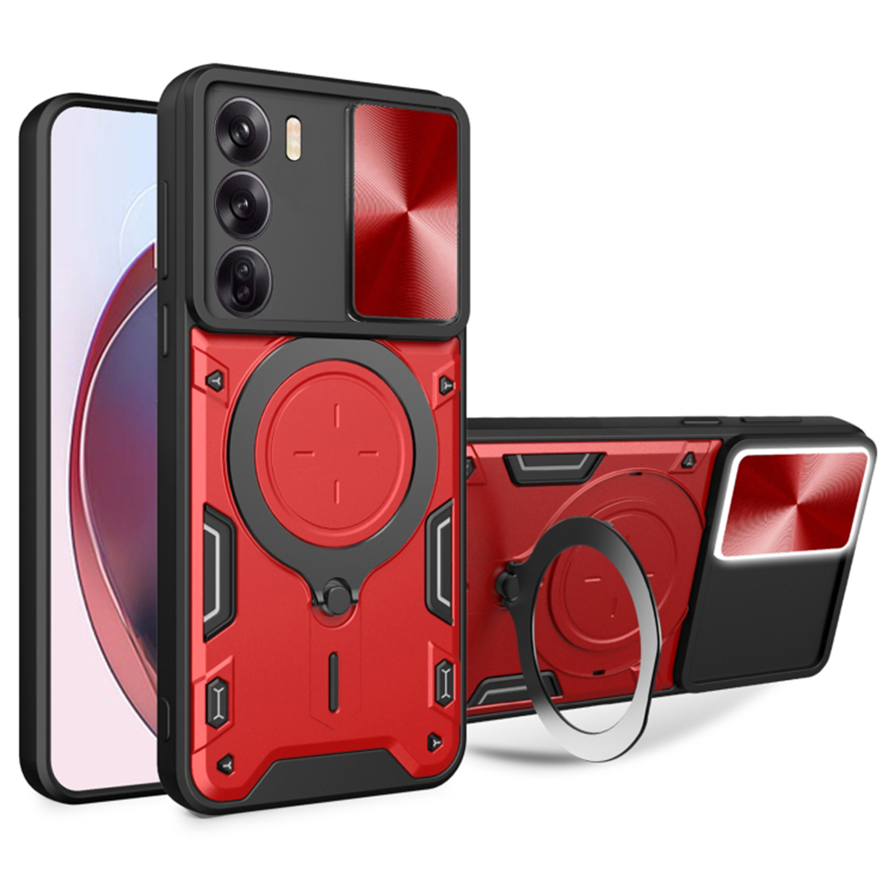 Techsuit - CamGuard Pro - Oppo Reno12 Pro - Red KF2332184