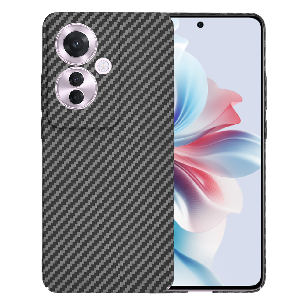 Techsuit - Carbonite FiberShell - Oppo Reno11 F - Black KF2332914
