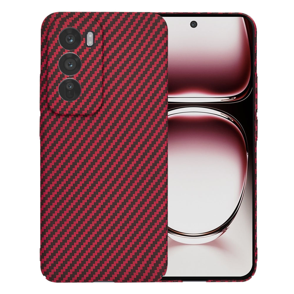 Techsuit - Carbonite FiberShell - Oppo Reno12 Pro - Red KF2333523