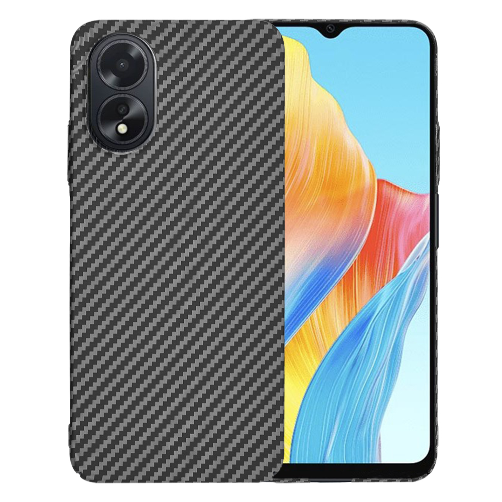 Techsuit - Carbonite FiberShell - Oppo A18 / A38 - Black KF2333859