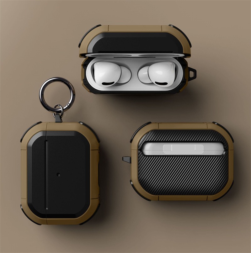 Bomba Púzdro Carbon Armor pre AirPods 3 Farba: Zelená