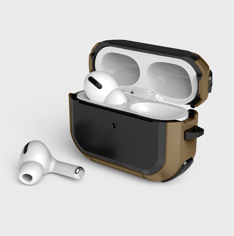 Bomba Púzdro Carbon Armor pre AirPods 3 Farba: Zelená