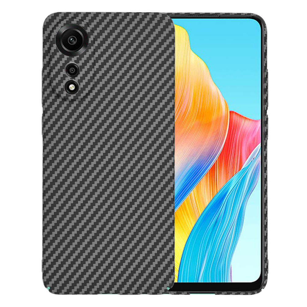 Techsuit - Carbonite FiberShell - Oppo A78 4G - Black KF2333947