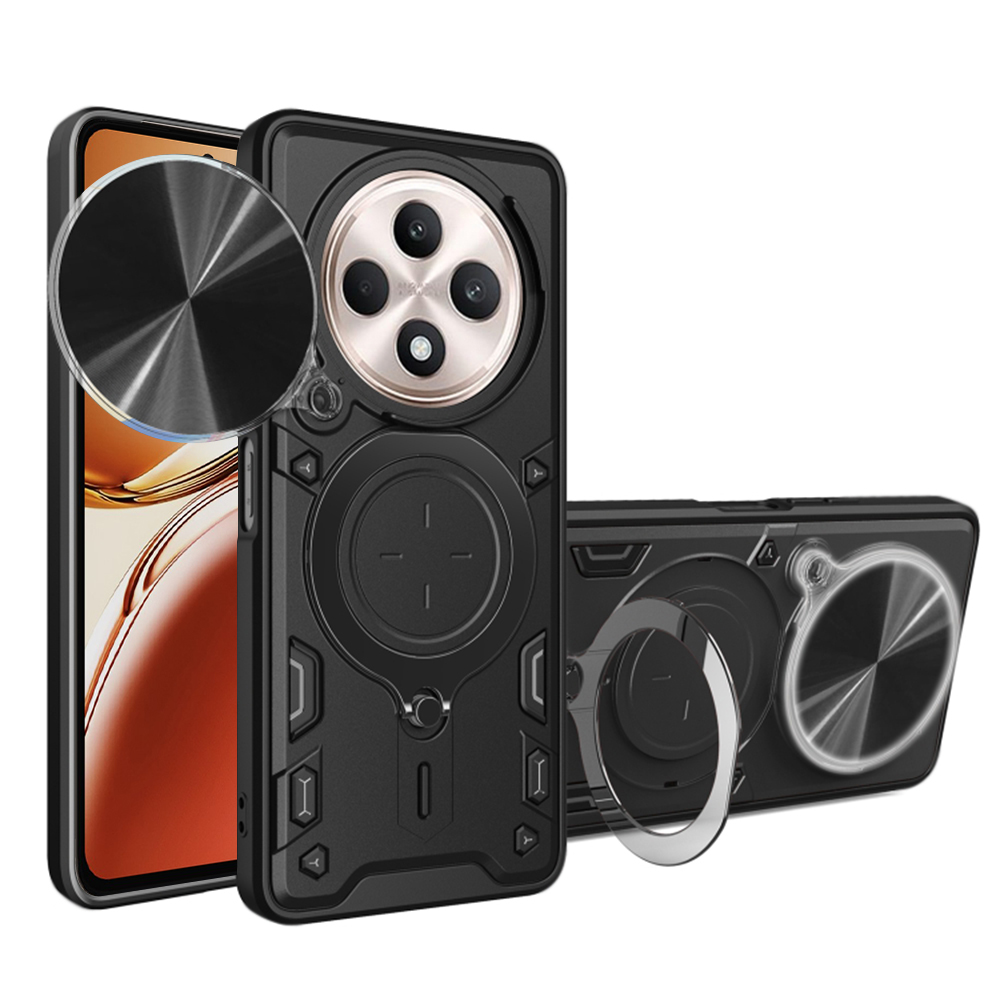 Techsuit - CamGuard Pro - Oppo Reno12 F 4G / Reno12 F 5G / Reno12 FS 4G / Reno12 FS 5G - Black KF2334698