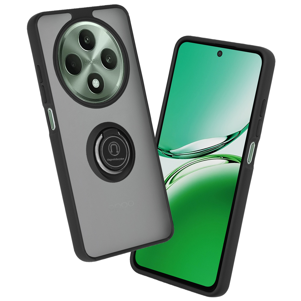 Techsuit - Glinth - Oppo Reno12 F 4G / Reno12 F 5G / Reno12 FS 4G / Reno12 FS 5G - Black KF2338057