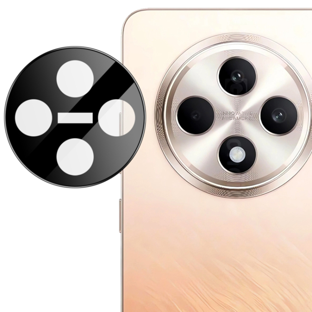 Techsuit - Full Camera Glass - Oppo Reno12 F 4G / Reno12 F 5G / Reno12 FS 4G / Reno12 FS 5G - Black KF2338651