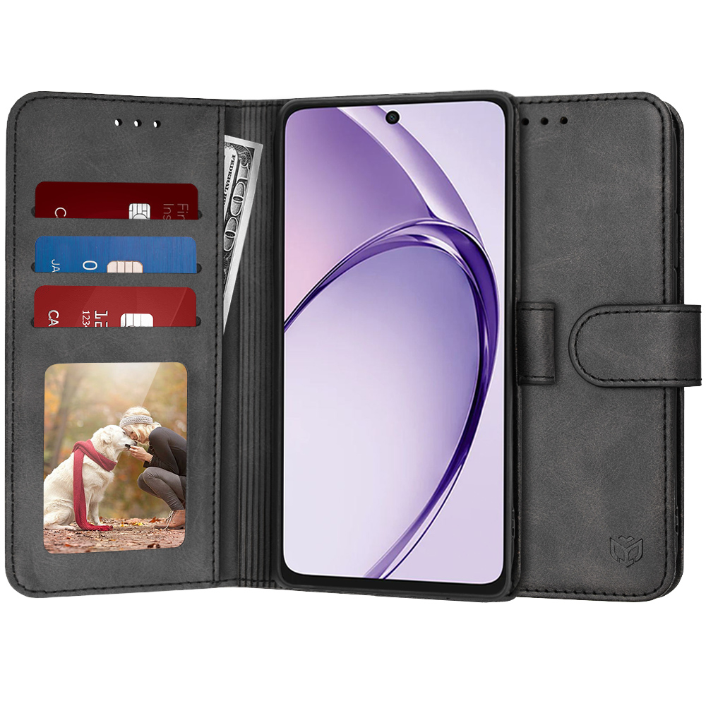 Techsuit - Diary Book - Oppo A40 4G / A60 5G - Black KF2338776