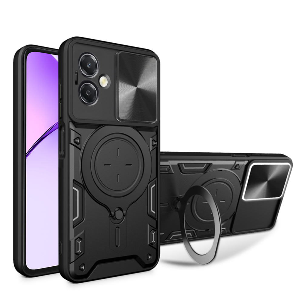 Techsuit - CamGuard Pro - Oppo A40 4G / A60 5G - Black KF2338794
