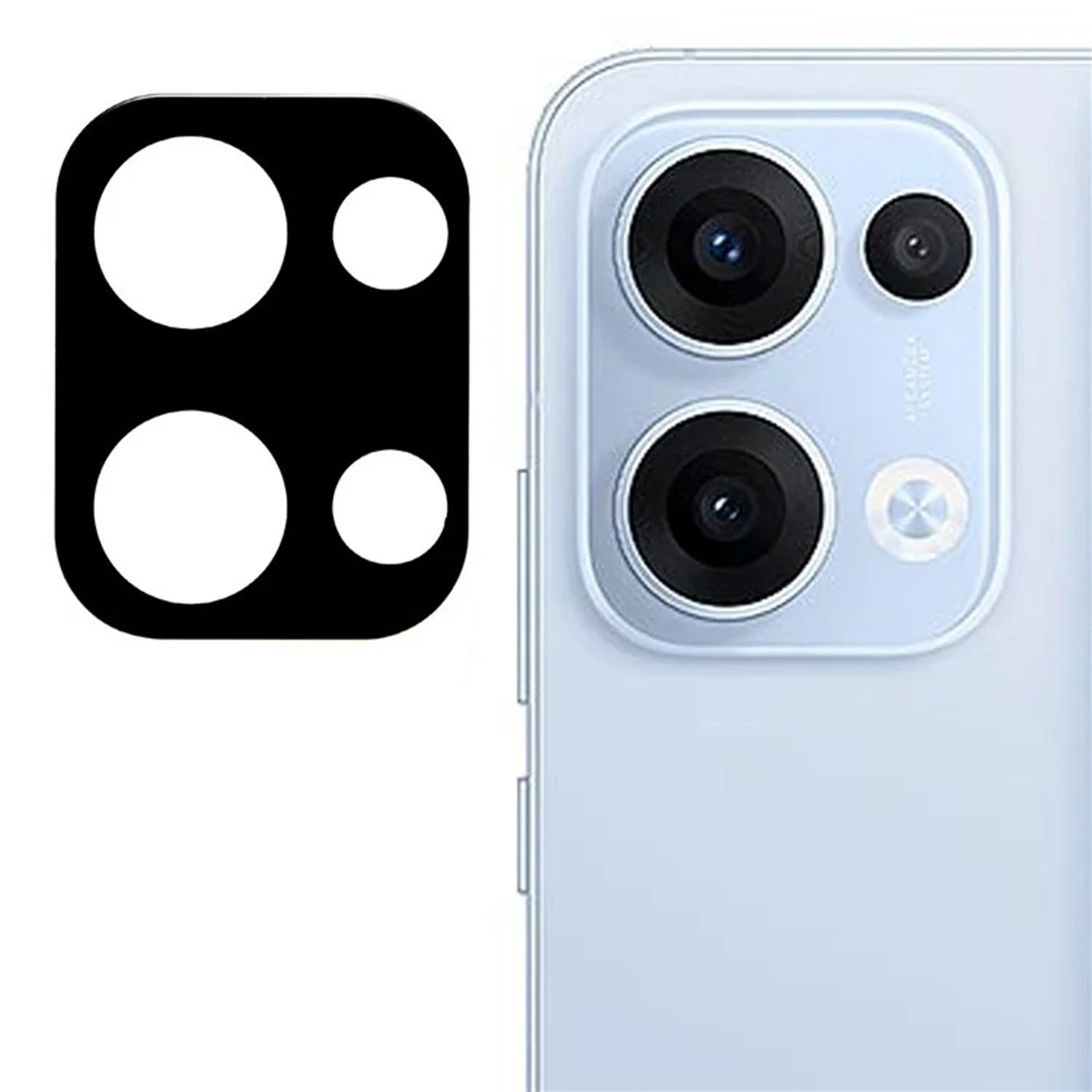 Techsuit - Full Camera Glass - Oppo Reno13 - Black KF2346388