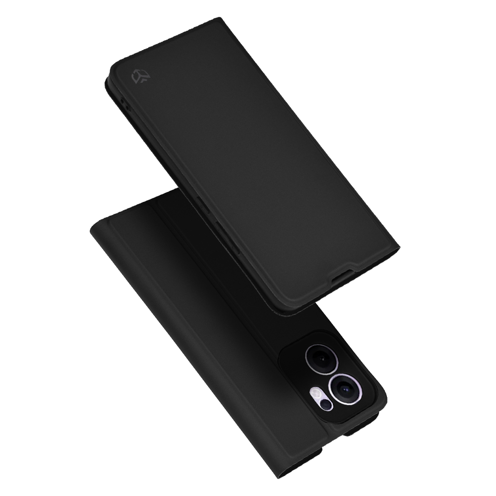 Techsuit - Magskin Book - Oppo Reno13 F 4G / Reno13 F 5G / Reno13 FS 5G - Black KF2346594