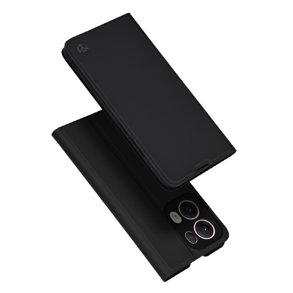 Techsuit - Magskin Book - Oppo Reno13 Pro - Black KF2346596