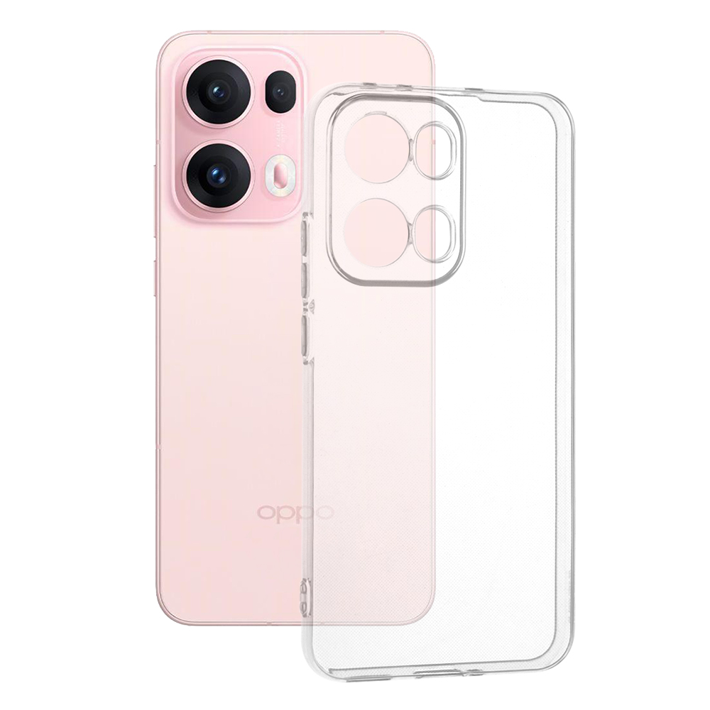 Techsuit - Clear Silicone - Oppo Reno13 Pro - Transparent KF2346617