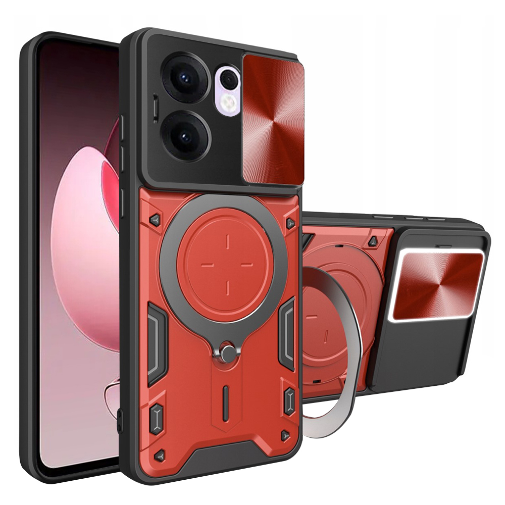 Techsuit - CamGuard Pro - Oppo Reno13 F 4G / Reno13 F 5G / Reno13 FS 5G - Red KF2346630