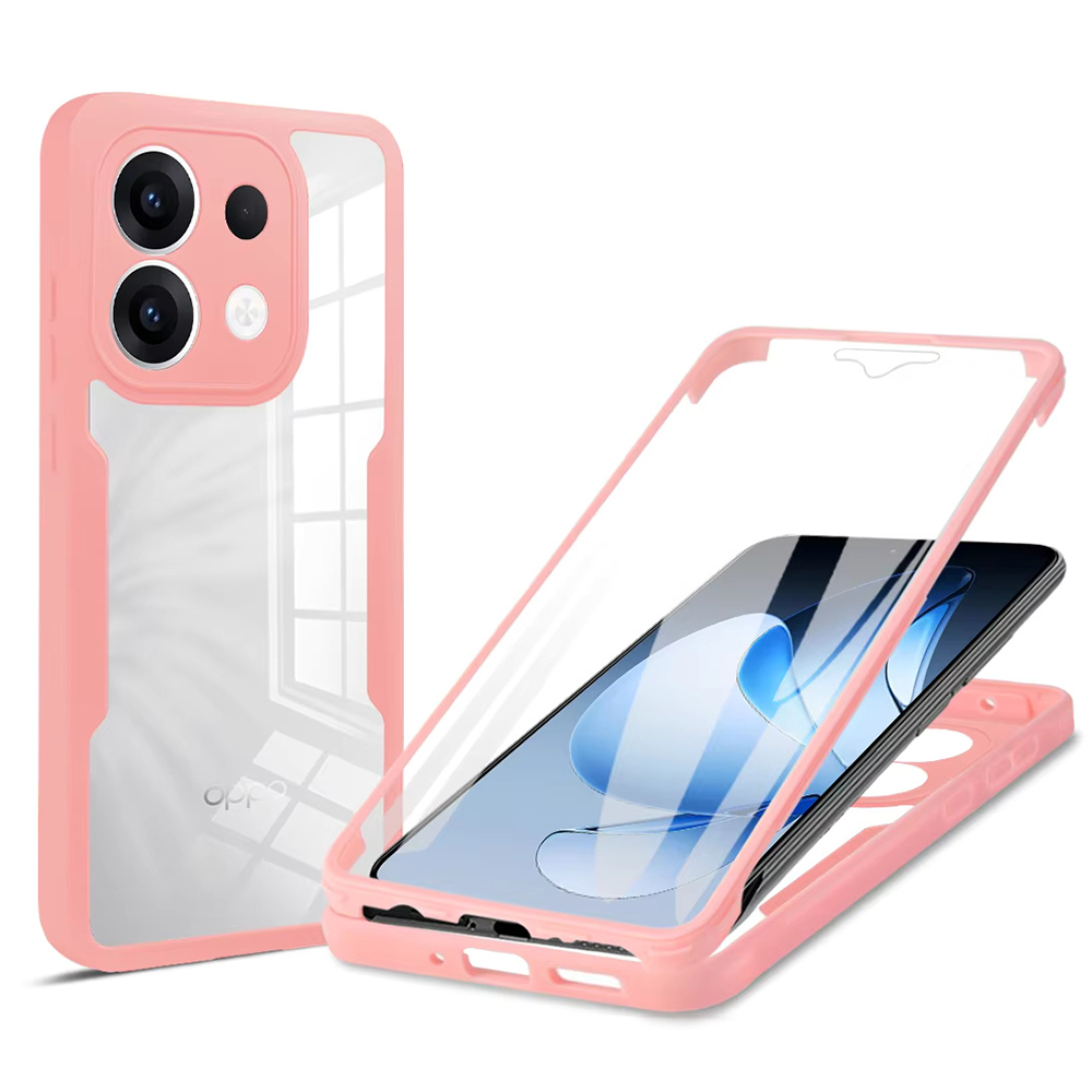 Techsuit - ColorVerse 360 Series + Screen Protector - Oppo Reno13 - Pink KF2347296