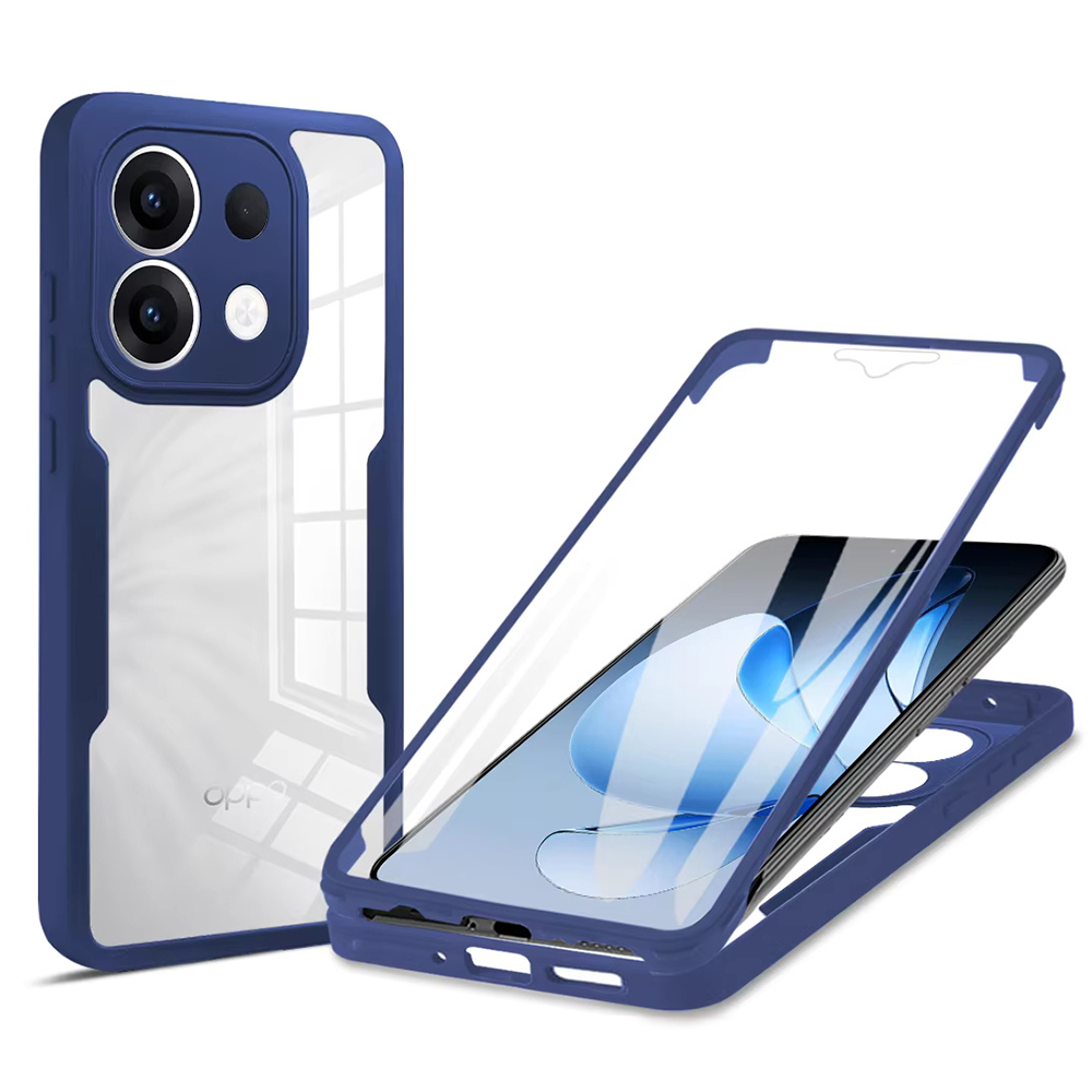 Techsuit - ColorVerse 360 Series + Screen Protector - Oppo Reno13 - Blue KF2347297