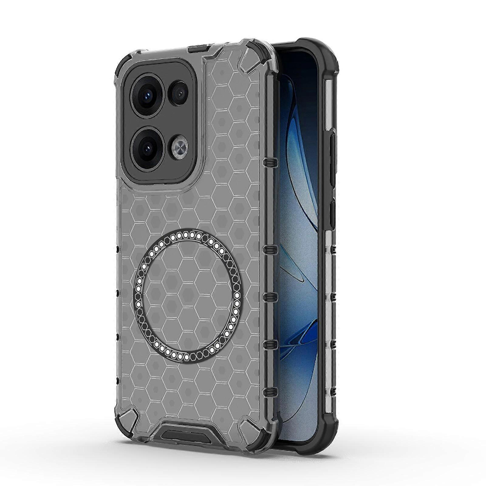 Techsuit - HoneyComb Shield MagSafe - Oppo Reno13 - Black KF2348240