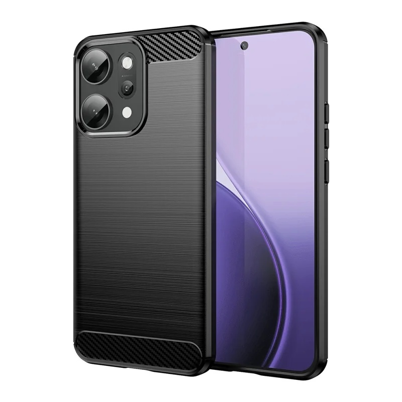 Techsuit - Carbon Silicone - Oppo Reno14 Pro - Black KF2349901